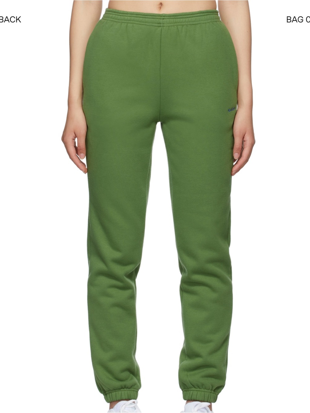 GUIZIO Green Classic Sweatpants